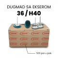 DUGMAD NO: 36/H40 SA EKSEROM