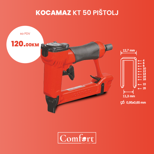 PIŠTOLJ ZA KLAMERICE KT50