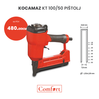 PIŠTOLJ ZA KLAMERICE KT50